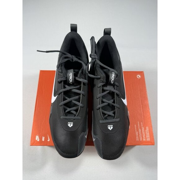 New Men’s Size 10.5 Black Nike Force Trout 9 Keystone Baseball Cleats FB9728 003 - Picture 2 of 10